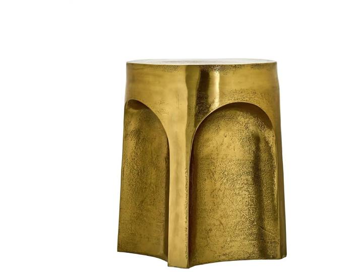 House Doctor Bijzettafel Riga Antiek gouden afwerking 40cm