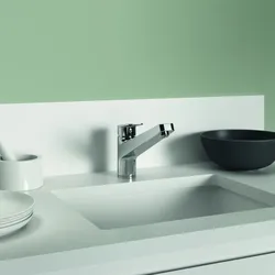Ideal Standard Ceraplan Küchenarmatur Niederdruck BD322AA  Niederdruck Chrom