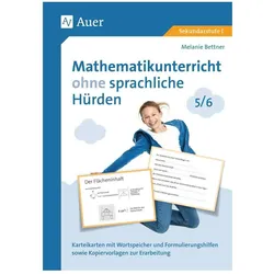 Mathematikunterricht ohne sprachliche Hürden 5-6, Schulbücher von Melanie Bettner
