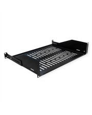 VALUE 19"-Fachboden T 350 mm< 25 kg U-Form 2 HE (26.99.0433)