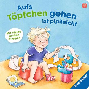 Ravensburger Spielbuch Aufs Töpfchen gehen ist pipileicht, ab 2 Jahre, Sachbuch mit Klappen