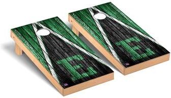 Skip's Garage Eastern Michigan Eagles Triangle Cornhole Board Set