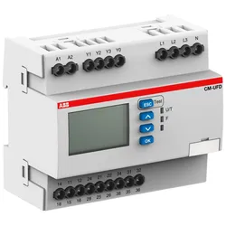 ABB CM-UFD.M31 NA-Schutzrelais Netzeinspeiseüberwachungsrelais, 3 We L-L= 0-540 VAC, L-N= 0-312 VAC Nach VDE-AR-N 4105, VDE-AR-N 4110 1SVR560730R3401