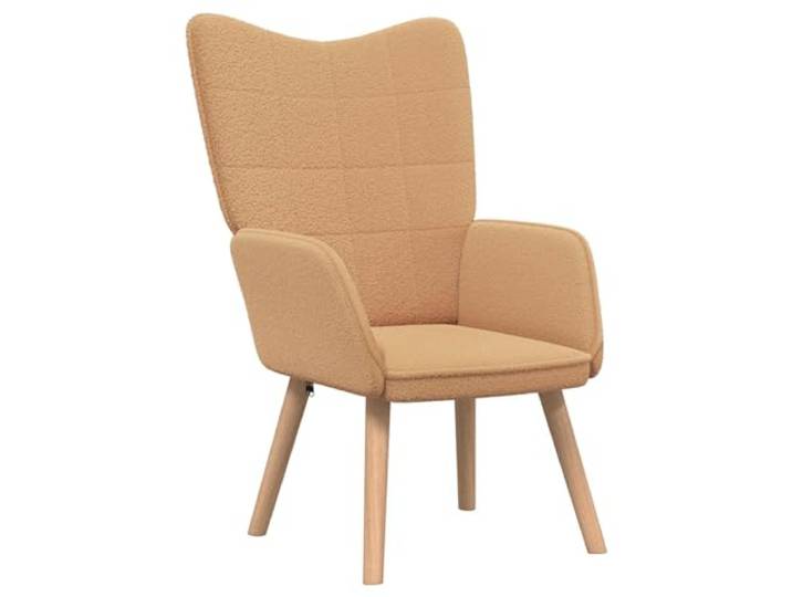 Heofavd Relaxsessel Beige 62x67x95,5cm Sherpa Ergonomischer Sessel