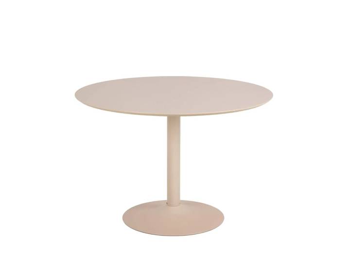 Table ronde l110 4 personnes beige