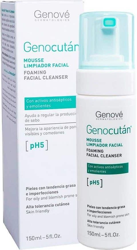 genove Genocutan Mousse Limpiador Facial 150ml