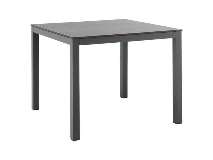 OUTLIV. Gartentisch 90x90cm Aluminium/HPL