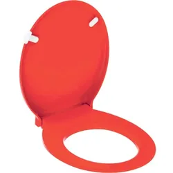 Geberit Renova Comfort WC-Sitz, barrierefrei antibakteriell, Bef. von oben, rubinrot, 500679012 500679012