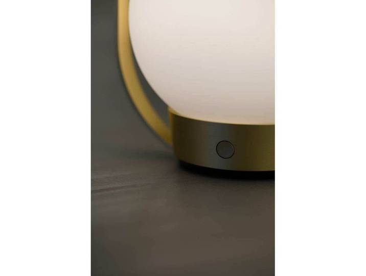 Palla T1 Portable Tischleuchte Brass - Antidark - Schlafzimmer - Aluminium