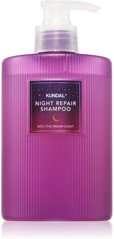 KUNDAL Night Repair Shampoo shampoing et après-shampoing 2 en 1 nutrition et hydratation avec parfums Into The Dream 470 ml