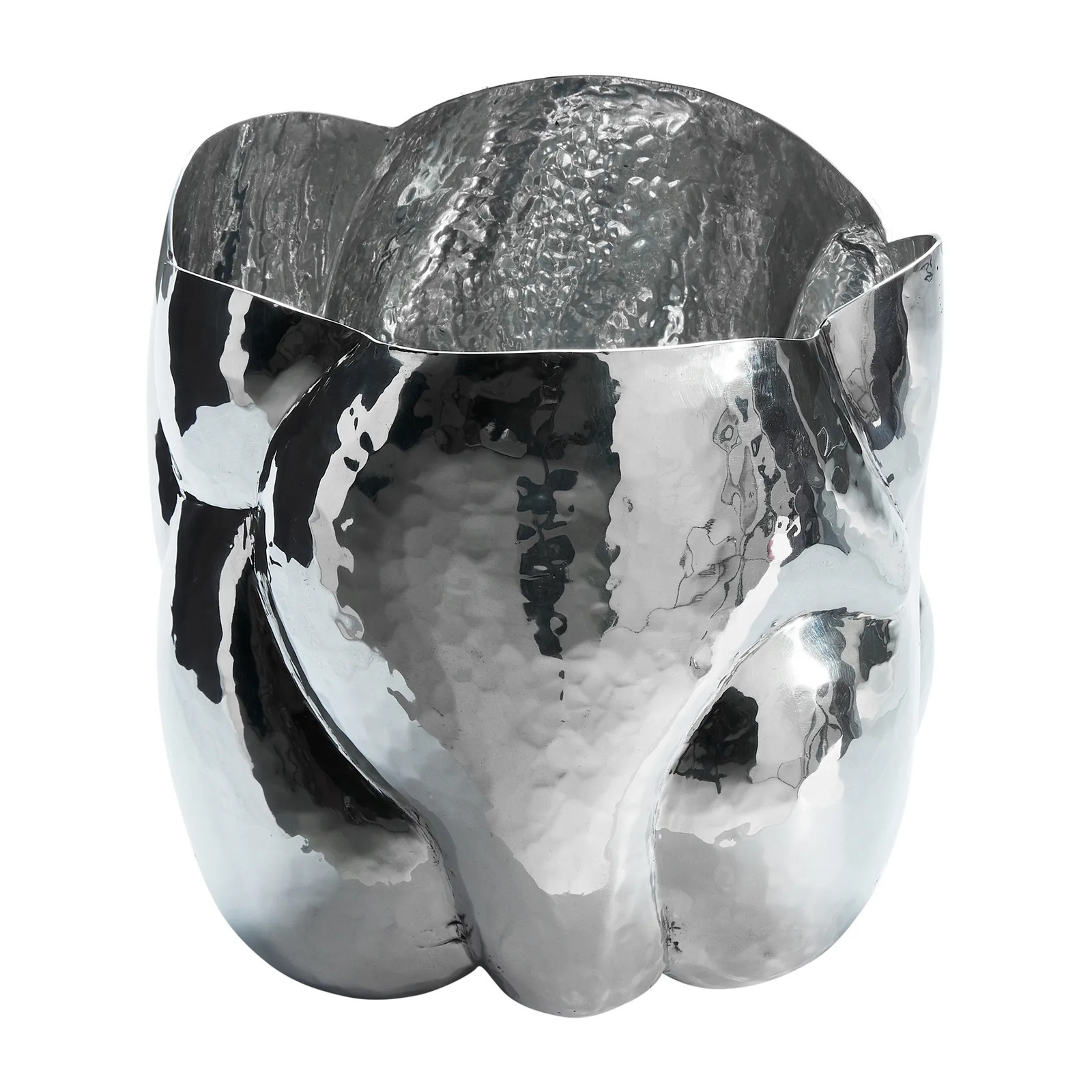 Tom Dixon Cloud vaas laag Zilver