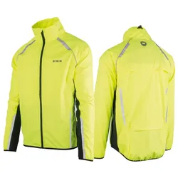 Wasser-Wind-Regen Jacke Wowow Ben Nevis gelb mit reflekt. Oberflächen Gr. S