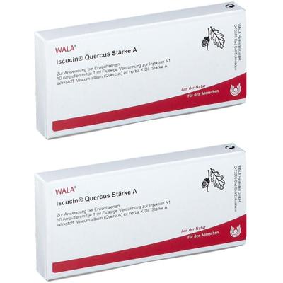 Iscucin quercus Stärke A Ampullen 2x 2x10x1 ml