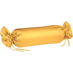 fleuresse Bettwäsche Jersey Interlock Colours 009200-2349 sonne Nackenrolle 40x15 cm