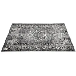 DRUMnBASE 185 x 160 cm Grey Vintage Persian Drum Mat - Drum Zubehör