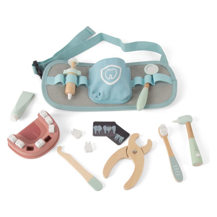 dantoy - Wooden Dentist Set, 19 Pieces (5712) (5712)