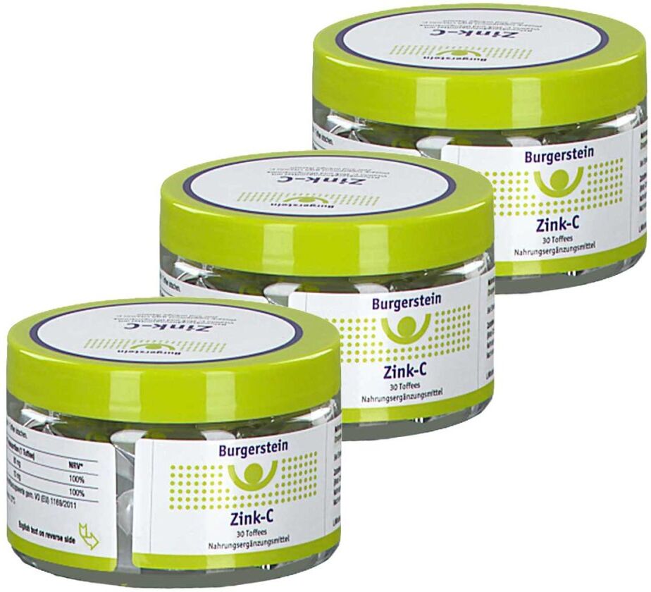 Burgerstein Zink C Toffees 3x30stk