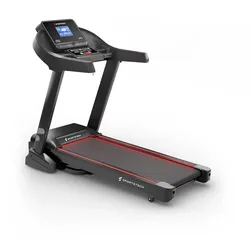 Sportstech Profi-Laufband F37s, für Heimtraining, Cardio-Training, mit LED-Beleuchtung, bis zu 6 Grad Steigungswinkel, klappbar, App-kompatibel, pulsbasiertes Training, trittsicher, platzsparend