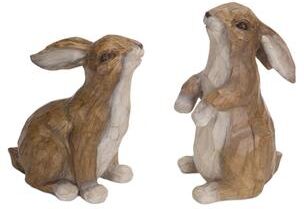 Melrose International Bunny Figurine (Set of 2)
