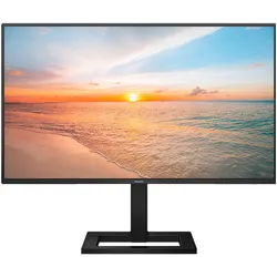Philips 24E1N1300AE (1920 x 1080 Pixel, 23.80"), Monitor, Schwarz
