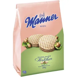 Manner Haselnuss Törtchen 400,0 g