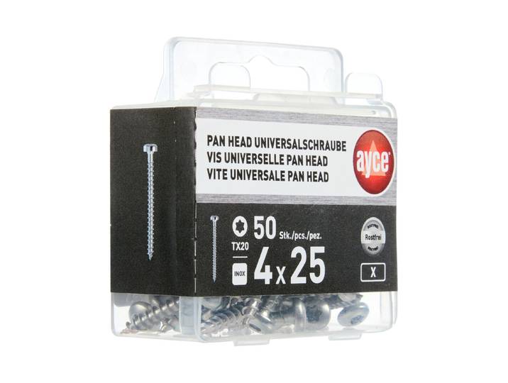 PH Universalholzschraube Inox 4 × 25 mm