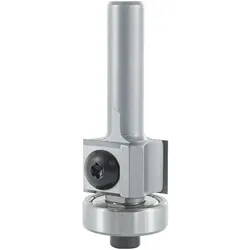 ENT European Norm Tools, Fräser, ENT Wendeplatten Bündigfräser 8mm Schaft - Abmessung Wendeplattenfräser 19x12mm