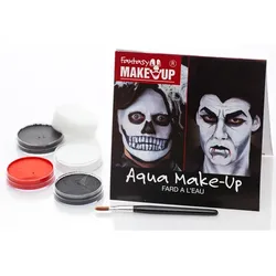 FANTASY Aqua-Schmink-Set "Skelett & Vampir"