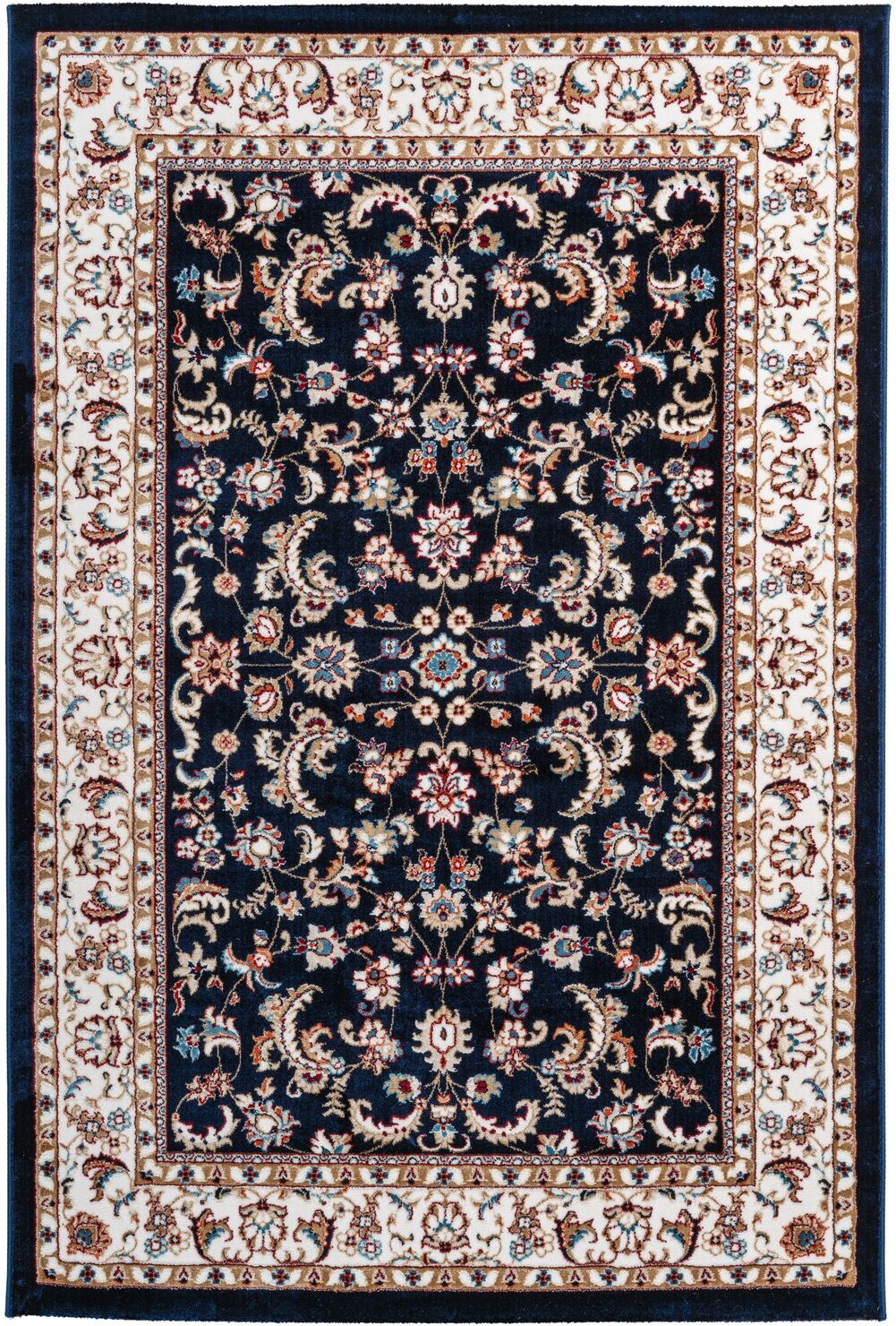 Teppich KAYOOM "Safa 751", blau, B:80cm H:15mm L:150cm, Polyester, Teppiche, Teppich, Kurzflor, Orient, Deko, Fussbodenheizungsgeeignet, Wohnzimmer blau B : 80cm 1 Stk., 15mm, L: 150cm