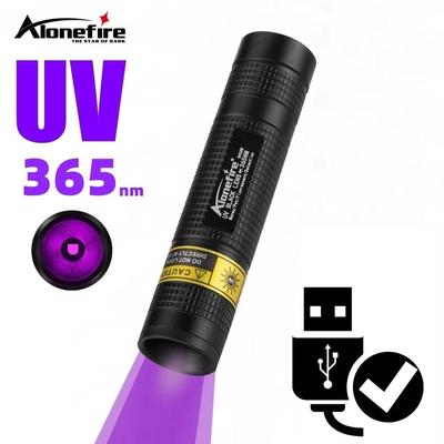 USB Rechargeable UV Flashlight 365nm Mini Blacklight Detector For Pet Stains, Nail Curing & Money Verification USB Rechargeable UV Flashlight 365nm Mini Blacklight Detector For Pet Stains, Nail Curing & Money Verification