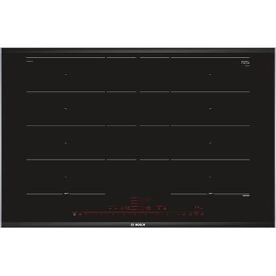 BOSCH Flex-Induktions-Kochfeld, schwarz, B:81,6cm H:5,1cm T:52,7cm, Kochfelder, DirectSelect Premium für einfachen & intuitiven Bedienkomfort