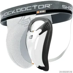 SHOCK DOCTOR Suspensorium, Größe M in Weiß Weiß