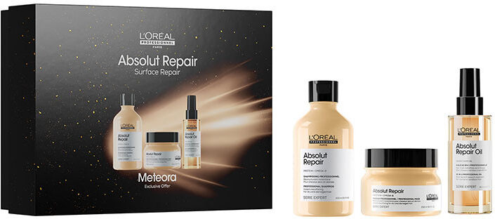 L'Oréal Professionnel Coffret Trio Absolut Repair CHEVEUX SECS ET POINTES FOURCHUES