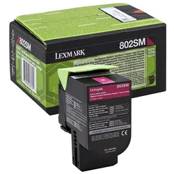 Lexmark 80C2SME - toner, magenta