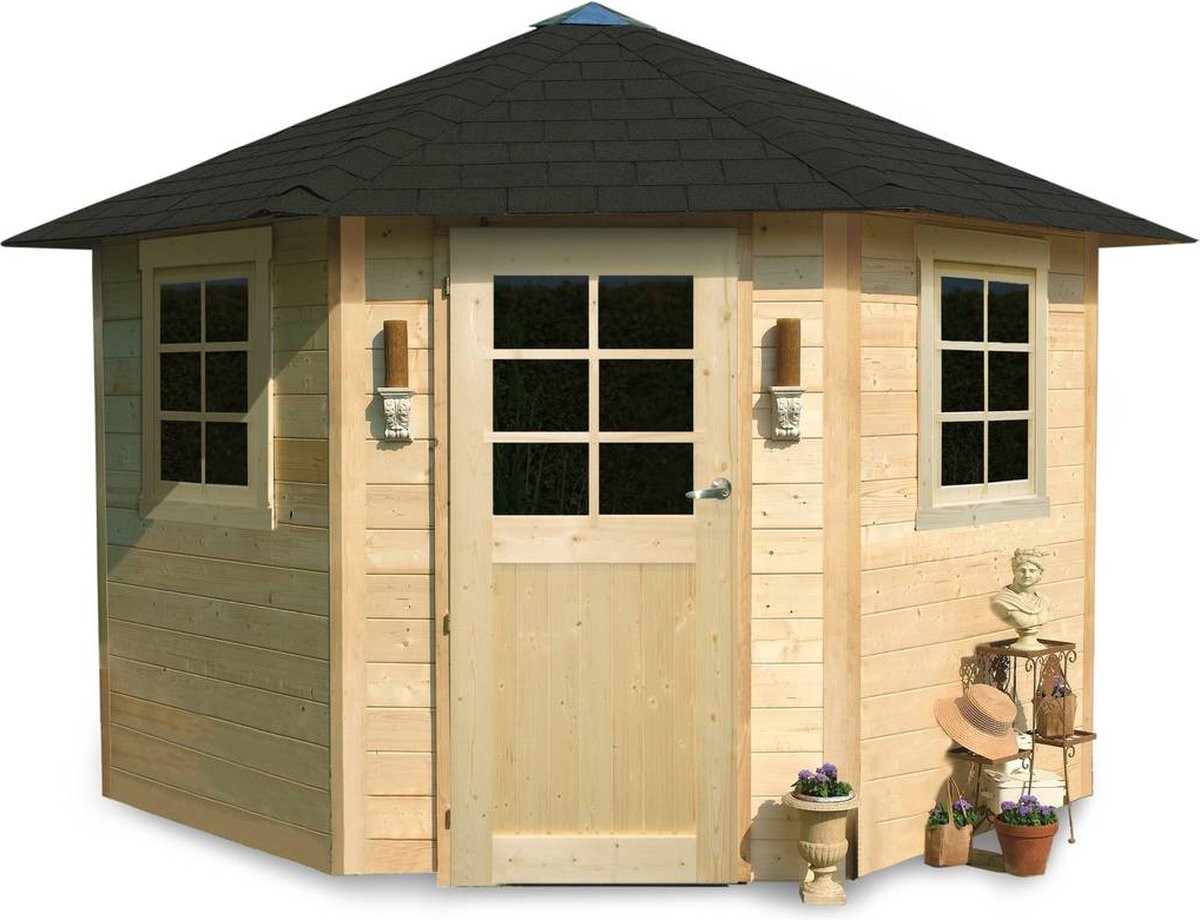 Solid tuinhuis Nancy II van hout, 5,45 m²