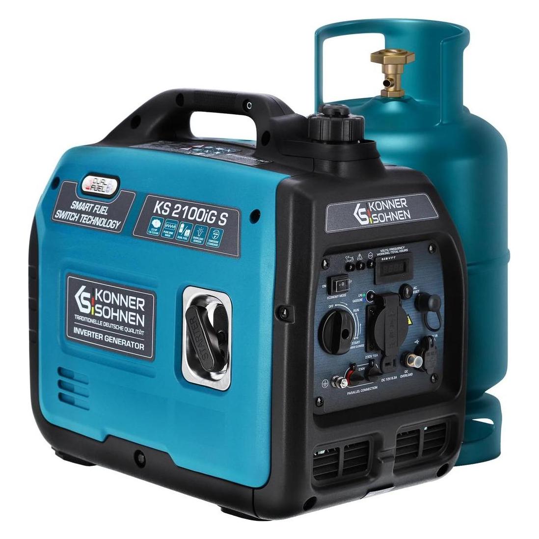 Könner & Söhnen KS HYBRID INVERTER GENERATOR KS 2100iG S 1.8kW 230V (1800 W) (1047914)
