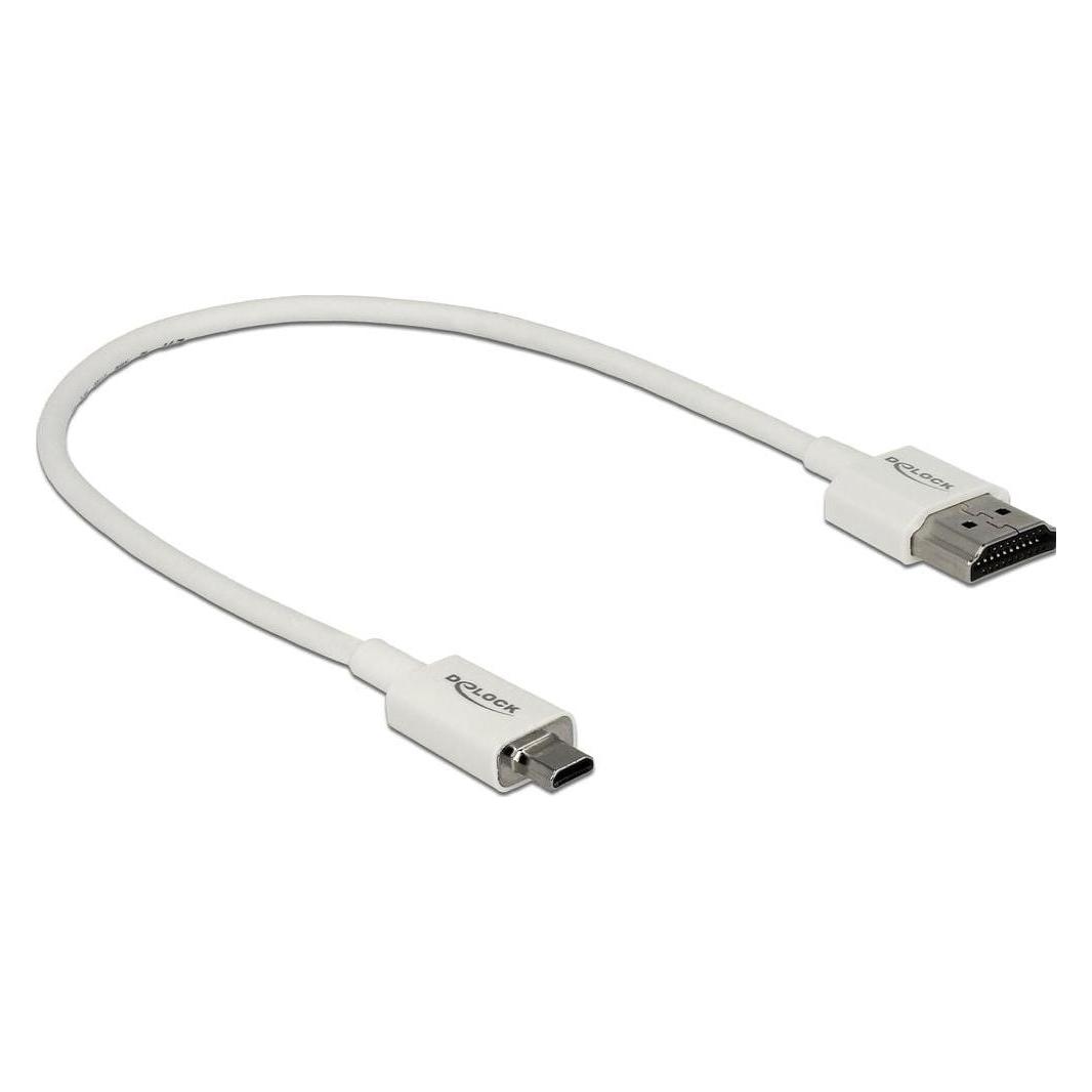 Delock HDMI (Typ A) - micro HDMI (Typ D) (0.25 m) (85147)