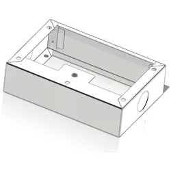 ABN U108 Unterbau-Sockel für S,SP-Wand, 80 mm hoch, 300mm breit