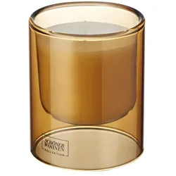 SCHÖNER WOHNEN Kollektion Duftkerze   ¦ braun ¦ Glas,Wachs ¦ Maße (cm): H: 11  Ø: 9.0