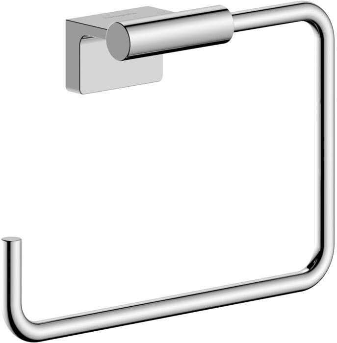Hansgrohe AddStoris S Handtuchring 41784000 Wandmontage, chrom