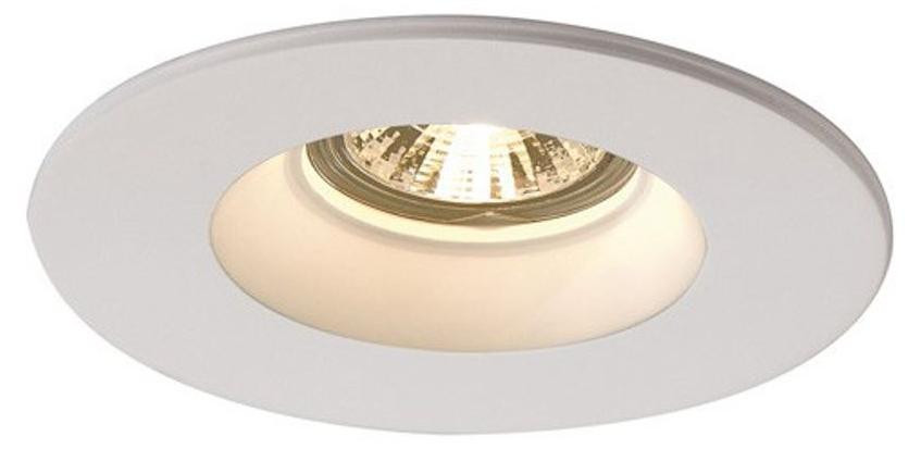 SLV Inbouwspot Plastra LED GU10 wit 13cm
