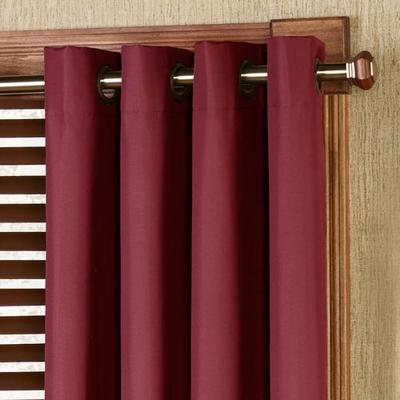Touch of Class Paramount Grommet Curtain Panel, 50 x 96, Burgundy