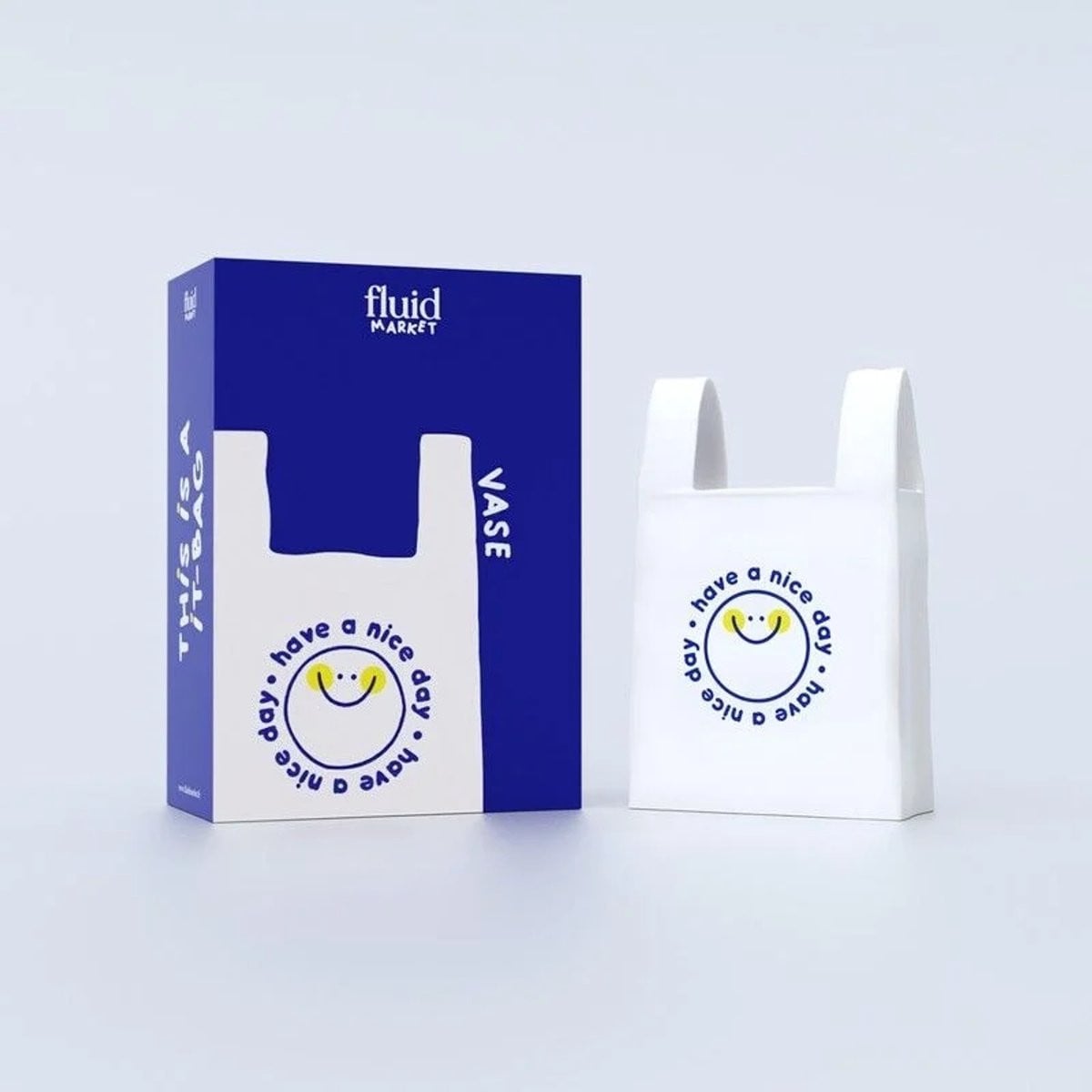 Fluid Market Keramische Vaas Plastic Bag