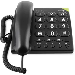 doro Phoneeasy 311c Schnurgebundenes Telefon schwarz