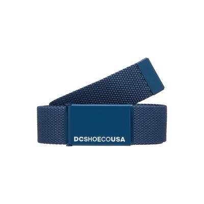 Synthetikgürtel DC SHOES "Web", Herren, blau (ensign blau), Kunstfaser, Gürtel