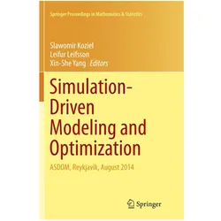 Simulation-Driven Modeling and Optimization, Fachbücher von XIN-SHE YANG, Leifur Leifsson, Slawomir Koziel
