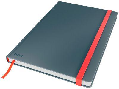 Notizbuch Leitz Cosy, Format B5, 80 karierte Blatt, Hardcover-Einband, FSC®-zertifiziert, samtgrau