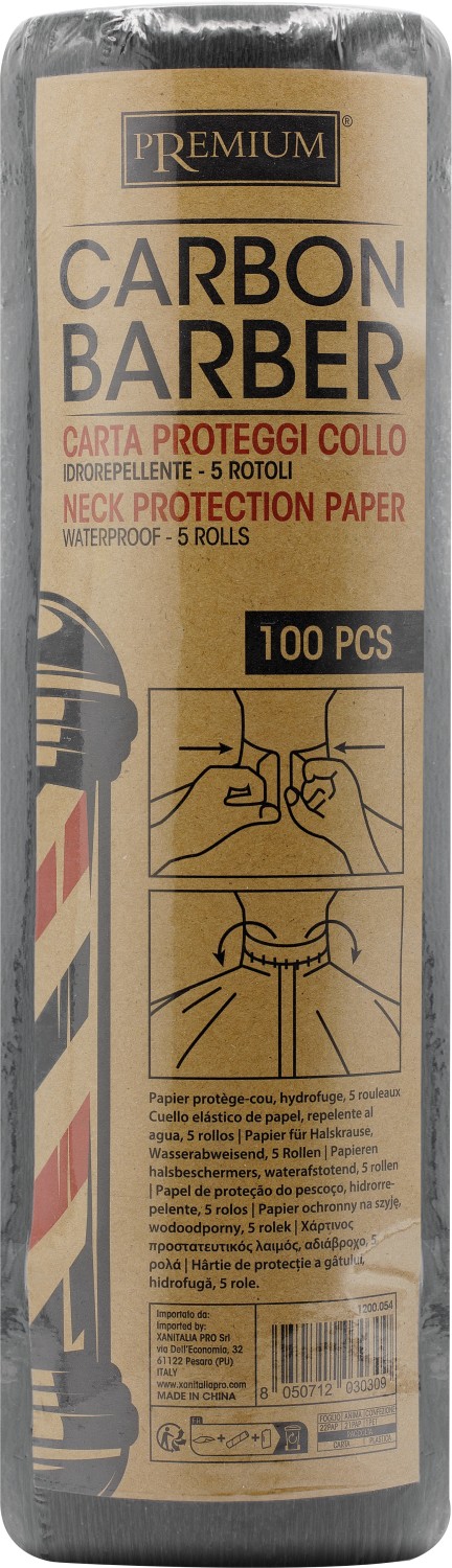 XanitaliaPro Carbon Barber Nackenschutzpapier XP-1.200.054