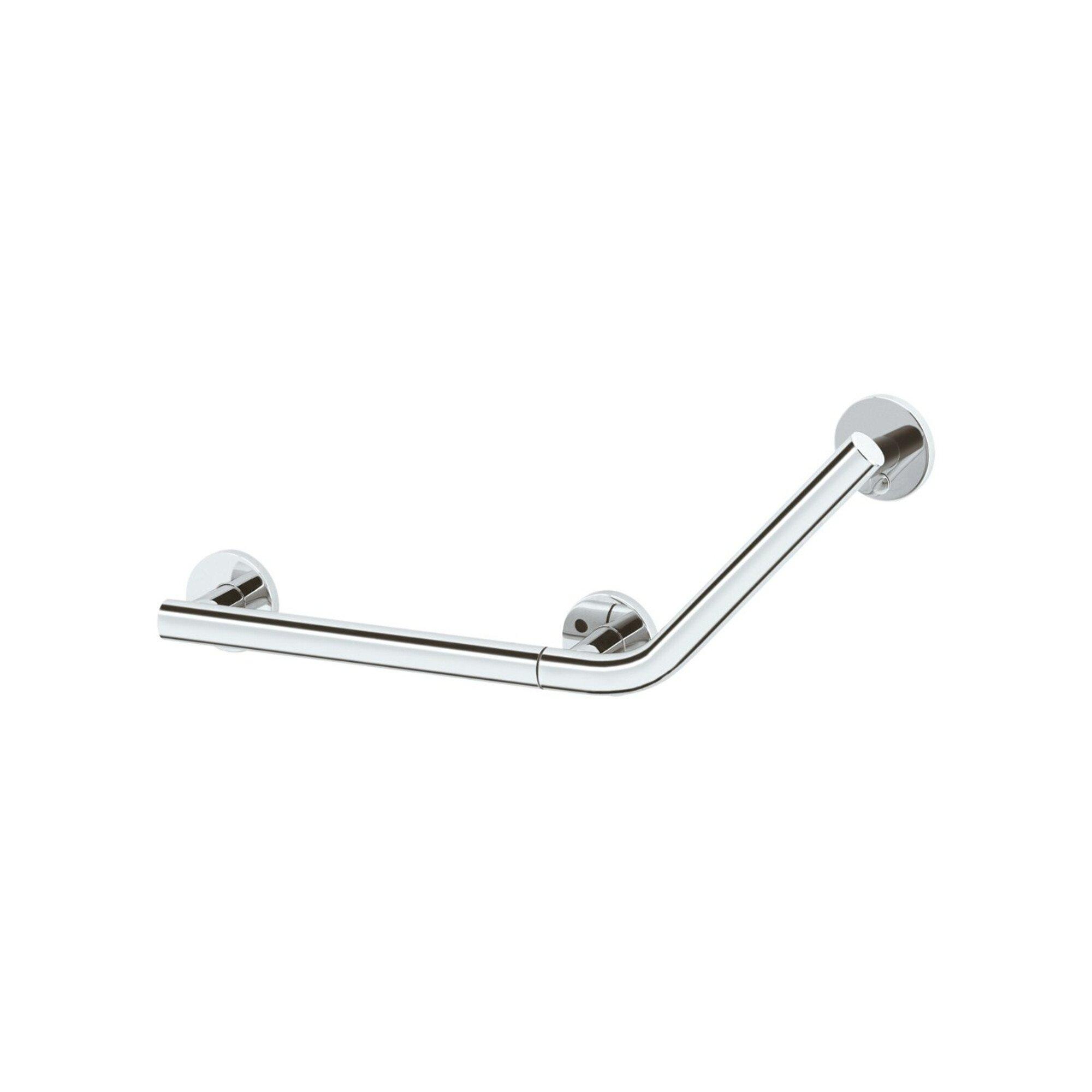 Keuco Winkelgriff Plan Care 135Grad, rechts, 673/266mm, verchromt (34907010401)