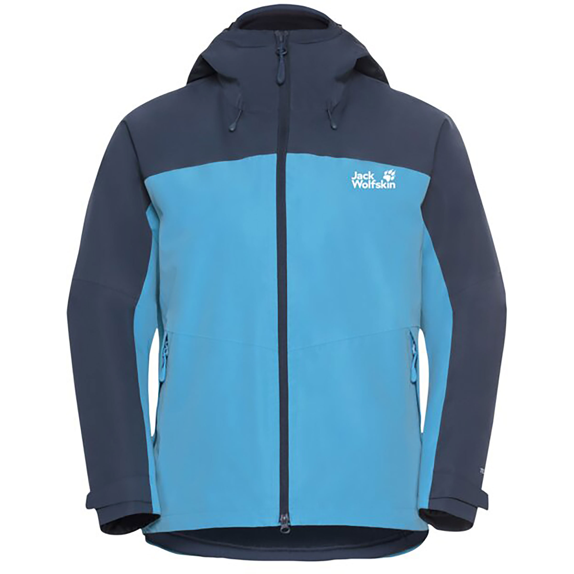 Jack Wolfskin Wild Places 3in1 Damen Doppeljacke blau Größe S Trekking Isolierend Wasserabweisend